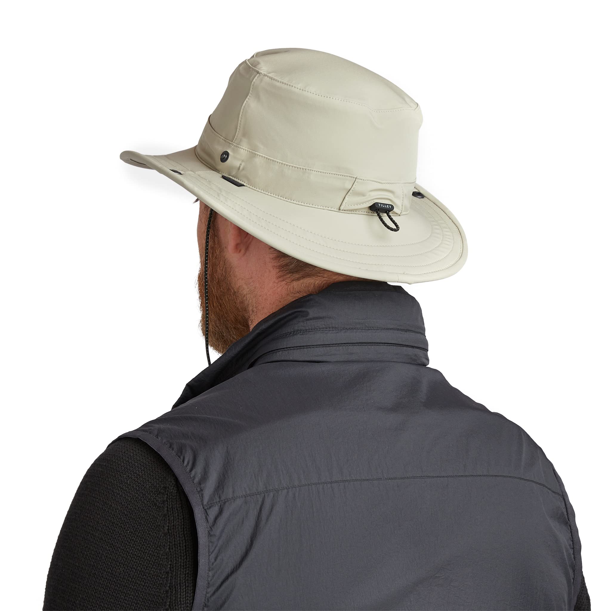 Tilley Women's Waterproof Rain Hat - Lightweight & Breathable Outdoor Rain Protection for Hiking, Gardening & Travel