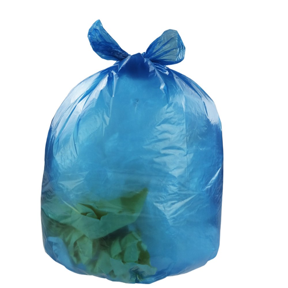 1.6 Gallon Trash Bags - 180 Count (9 Rolls) - Strong & Durable for Kitchen, Bathroom, Office & Car Waste Disposal