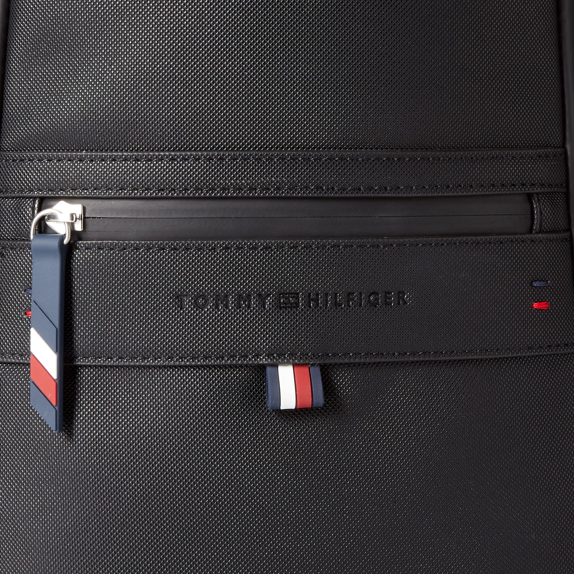 Tommy Hilfiger Men's Leo Sling Backpack - Lightweight Travel & Commuter Backpack for Work, Gym & Outdoor Activities