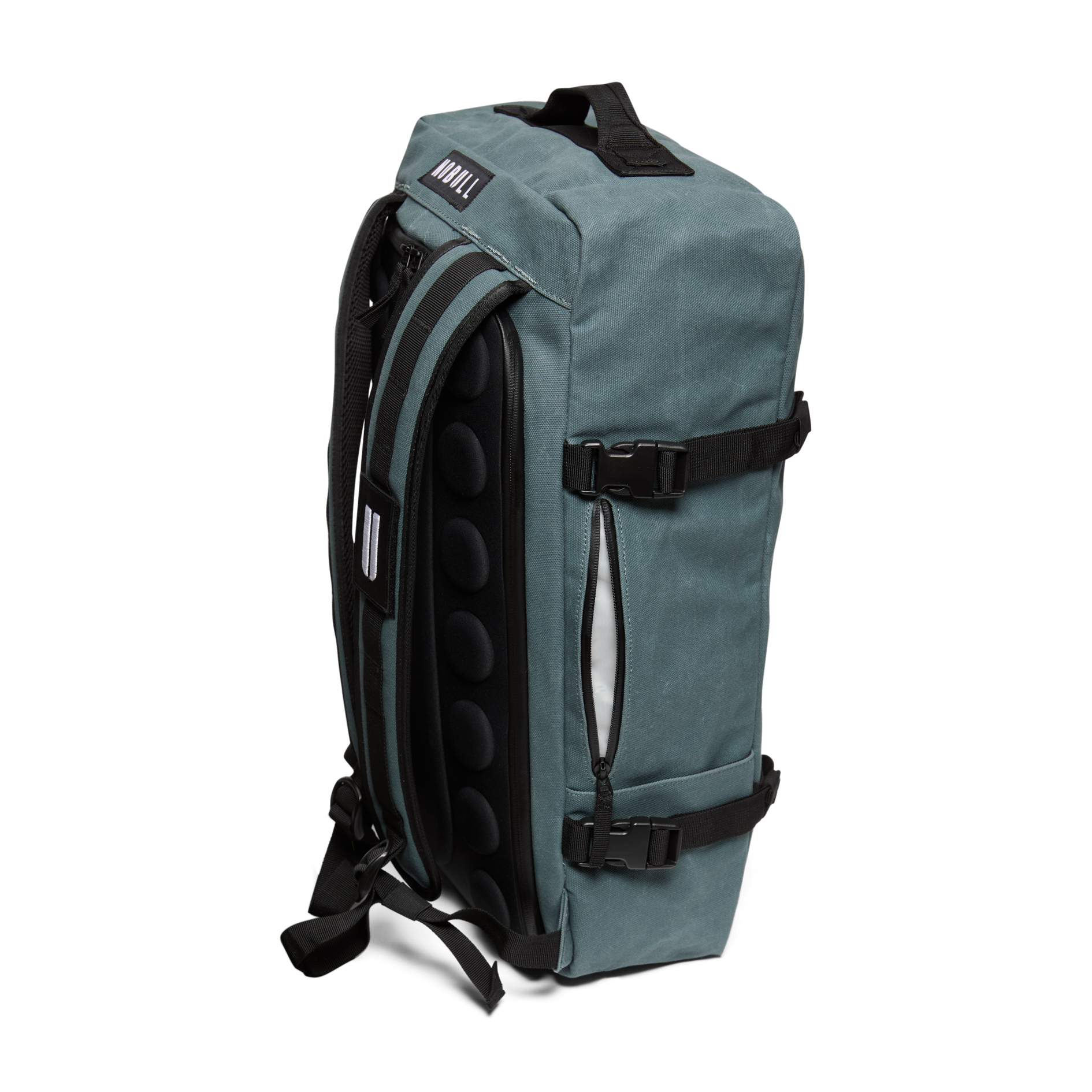 NOBULL Waxed Canvas Duffle Bag - Waterproof Travel Duffel for Gym, Workout & Weekend Getaways - Perfect for Fitness Enthusiasts & Outdoor Adventures