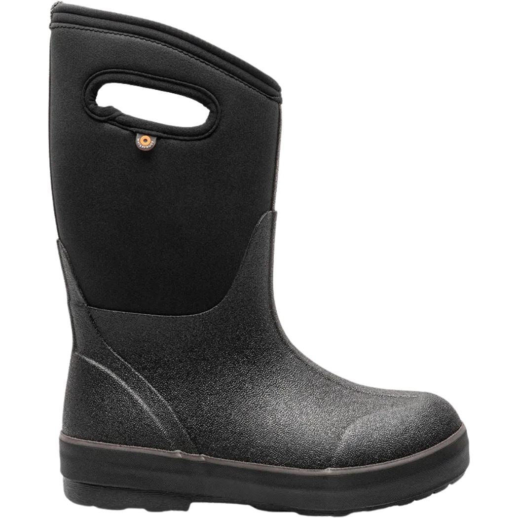 BOGS Classic II Solid Kids' Waterproof Winter Boots - Warm & Comfortable for Snow, Rain & Outdoor Play - Perfect for Hiking, School & Cold Weather Activities