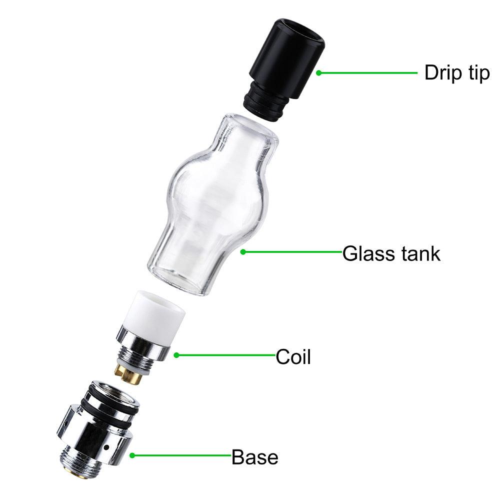 LTQ Vapor Mini Globefish 510 Thread Wax Pen Kit - Portable Dab Pen for Concentrates | Perfect for On-The-Go Wax Vaping & Discreet Usage