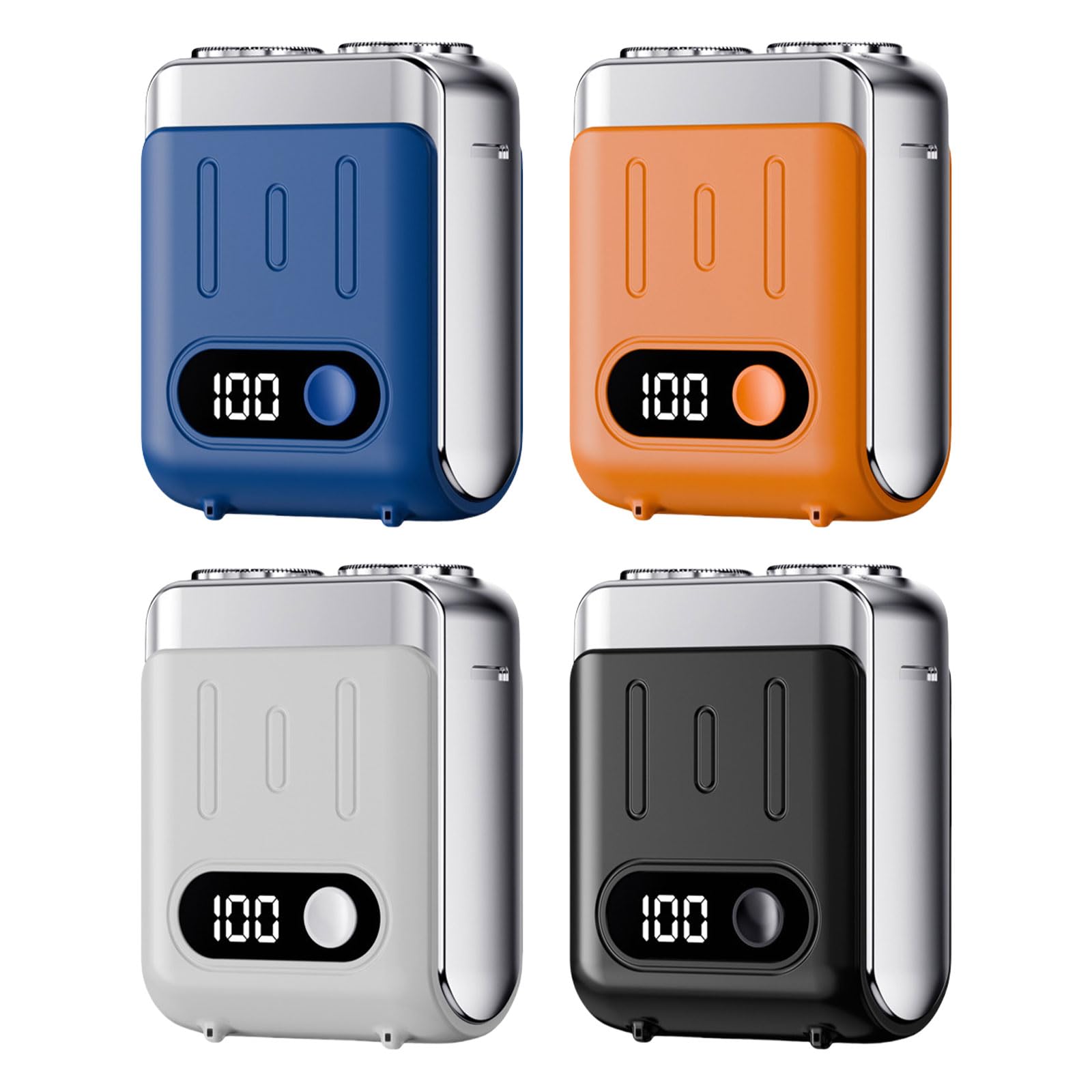 Premium Electric Shaver for Men - USB Rechargeable Travel Trimmer with Digital Display - Perfect for Home, Office & Travel Grooming