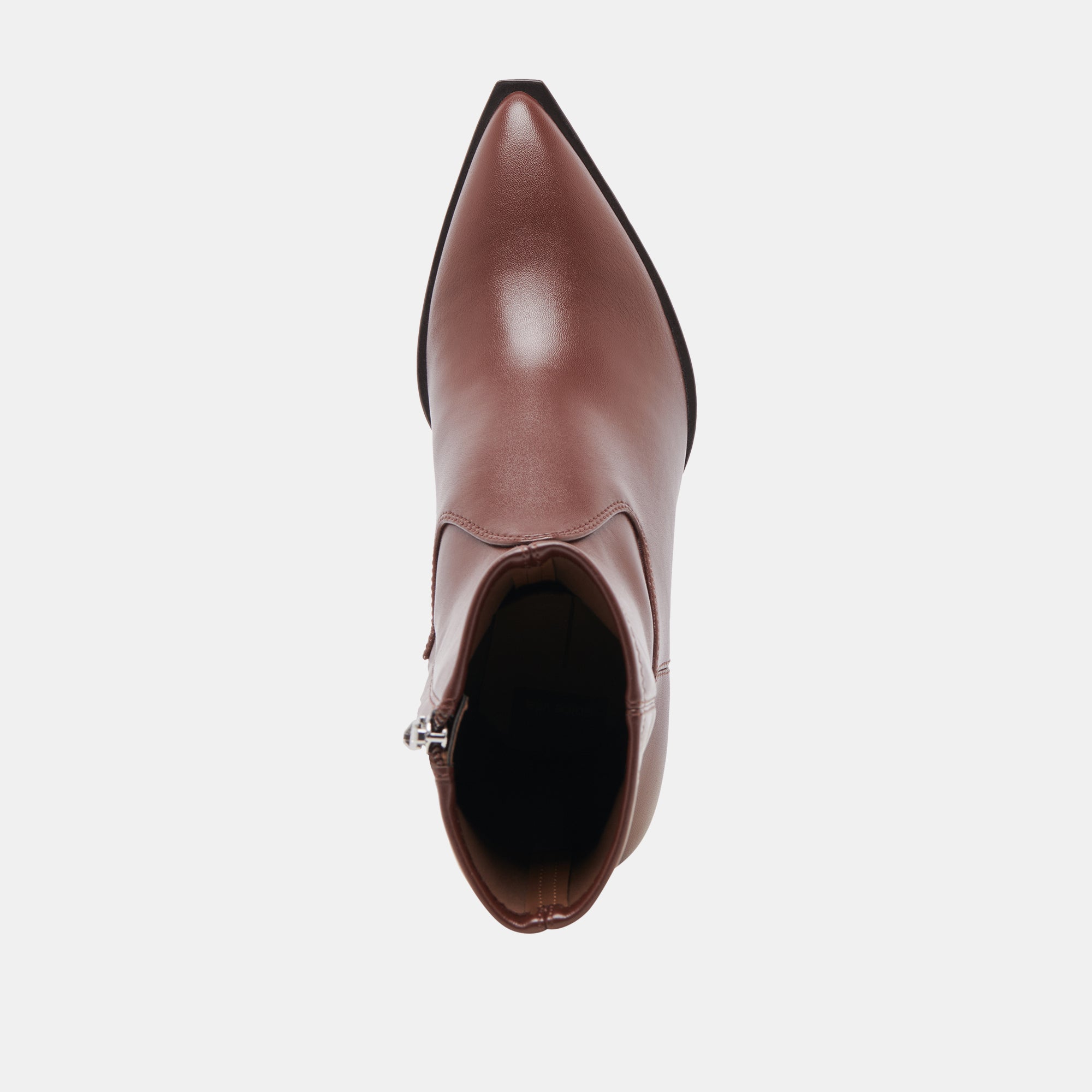 ARYA BOOTS Chocolate Leather Women's Ankle Boots - Stylish & Comfortable for Fall & Winter Fashion, Outdoor Walking, and Casual Wear