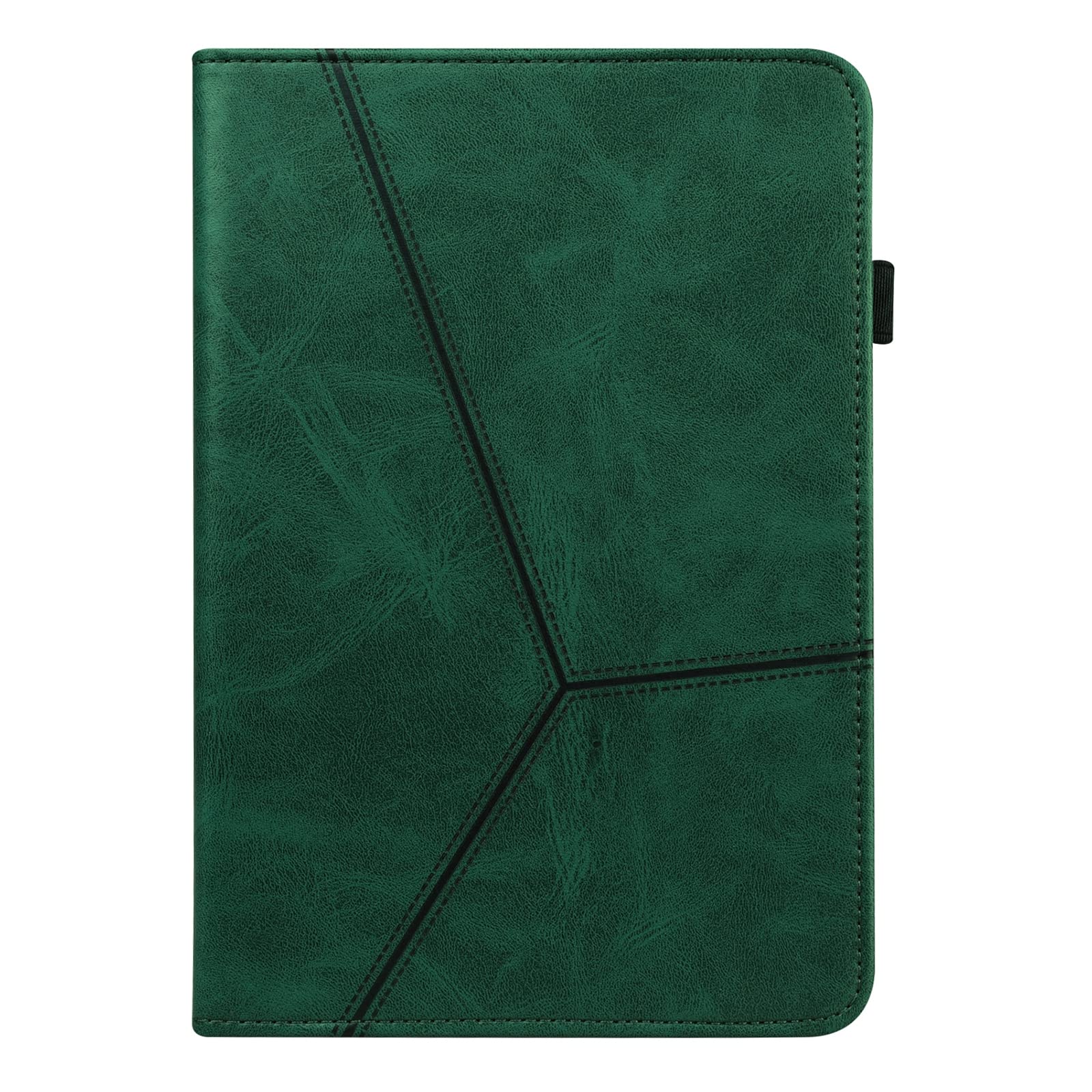 Premium Embossed Striped Leather Case for Lenovo Tab P11 Pro Gen 2 - Slim Protective Cover with Auto Sleep/Wake - Perfect for Work, Travel & Home Use