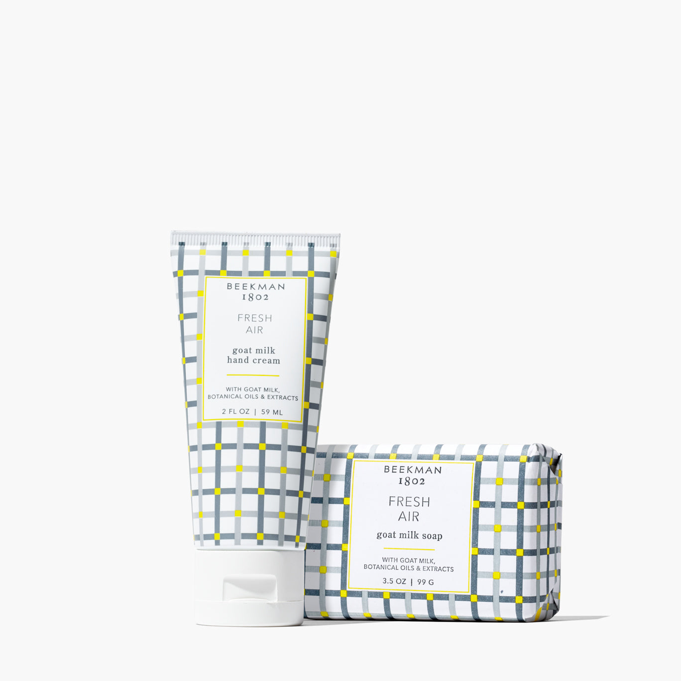 Fresh Air Bodycare Duo Set - Natural Deodorant & Body Lotion for Women & Men - Organic Skin Care Gift Set for Daily Use, Travel & Gym
