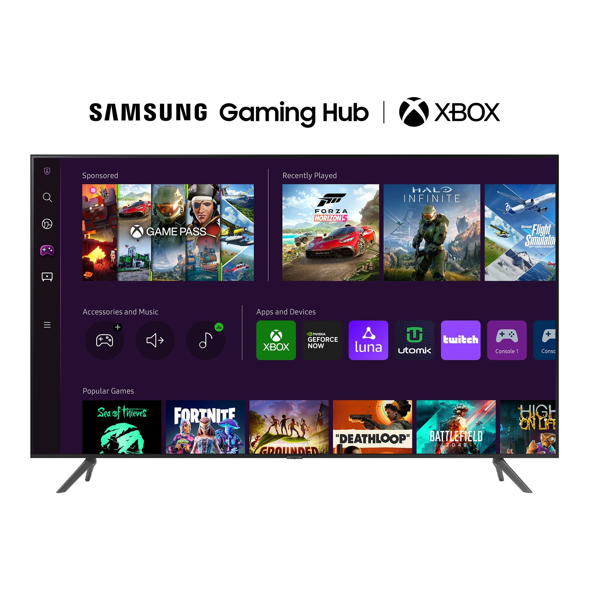 SAMSUNG 58-Inch Class CU7000 Crystal UHD 4K Smart TV (UN58CU700D) - 4K Ultra HD, HDR, Smart Streaming with Built-in Apps - Perfect for Living Room, Bedroom & Home Theater Entertainment
