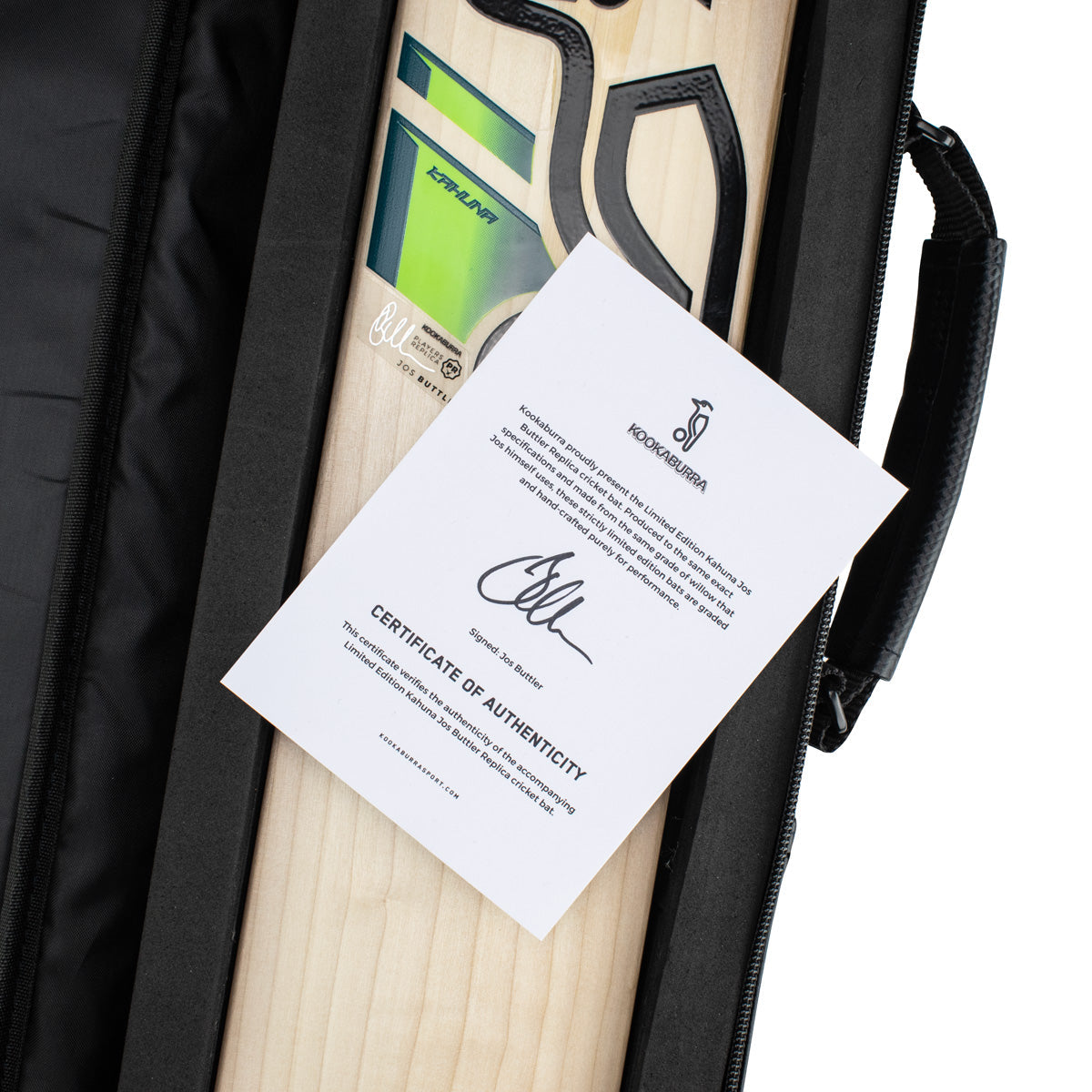 Kookaburra Jos Buttler Replica Cricket Bat - Professional Grade Cricket Equipment for Training & Matches - Perfect for Cricket Enthusiasts & Collectors