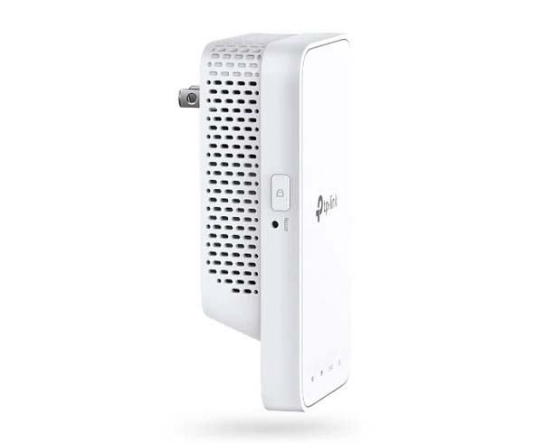 AC1200 Dual Band Mesh WiFi Extender - High Speed Wireless Internet Booster for Home & Office - Seamless Coverage for Gaming, Streaming & Smart Devices