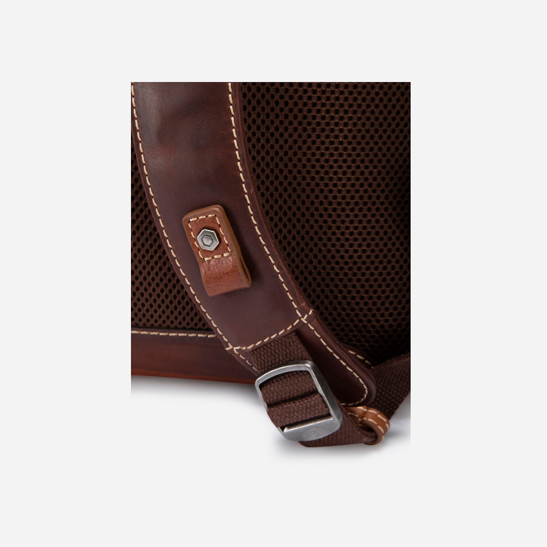 Jekyll & Hide Soho Single Compartment Backpack 41cm - Stylish Two-Tone Laptop Bag for Work, Travel & School | Durable Water-Resistant Design