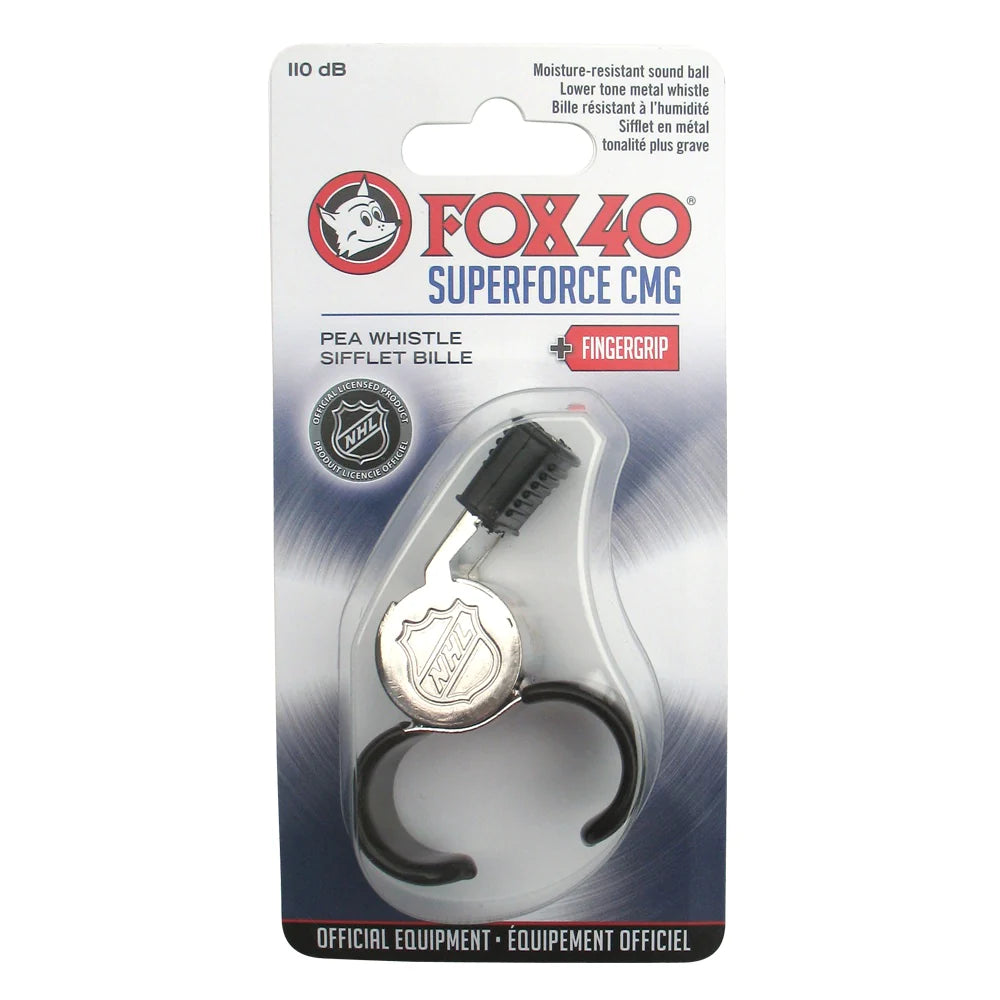 Fox40® Force Referee Whistle - Loud Professional Sports Whistle for Soccer, Basketball, Football & Volleyball Games - Ideal for Coaches, Referees & PE Teachers
