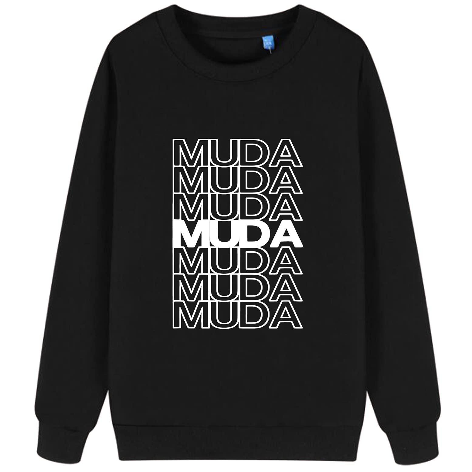 Men's Muda Muda Muda Anime Hoodie - JoJo's Bizarre Adventure Fan Sweatshirt - Casual Cosplay & Gaming Apparel