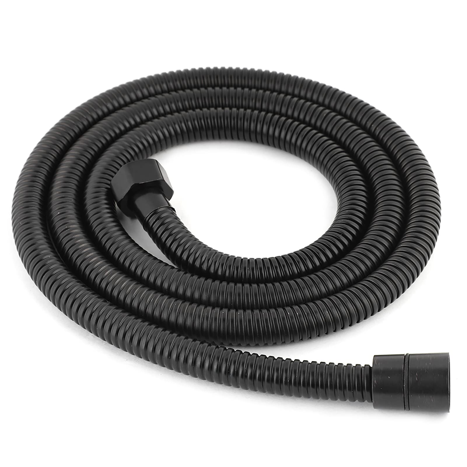 Jerliflyer 59 Inch Universal Shower Hose Replacement - G1/2 Thread Stainless Steel Flexible Shower Head Hose for Bathroom, Spa & RV Use