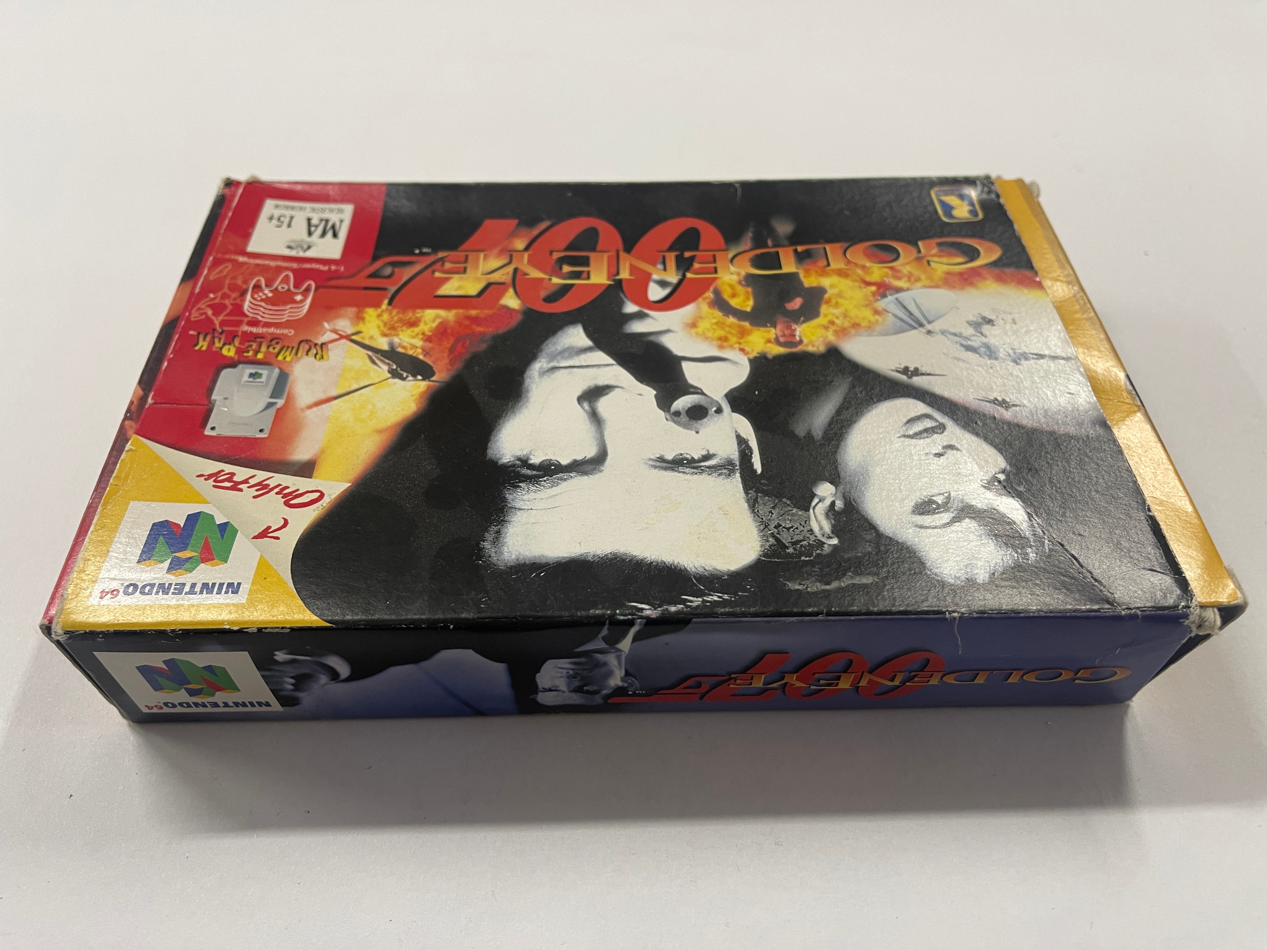 Goldeneye 007 Nintendo 64 Complete In Box - Rare Retro Video Game for N64 Console Collectors | Perfect for Gaming Nostalgia and Display