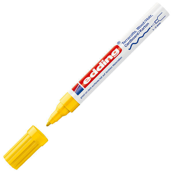 edding 4040 Fine Tip Matte Paint Marker - Permanent Waterproof Ink for DIY, Crafts, Signs & Metal Surfaces - Ideal for Artists, Designers & Industrial Use
