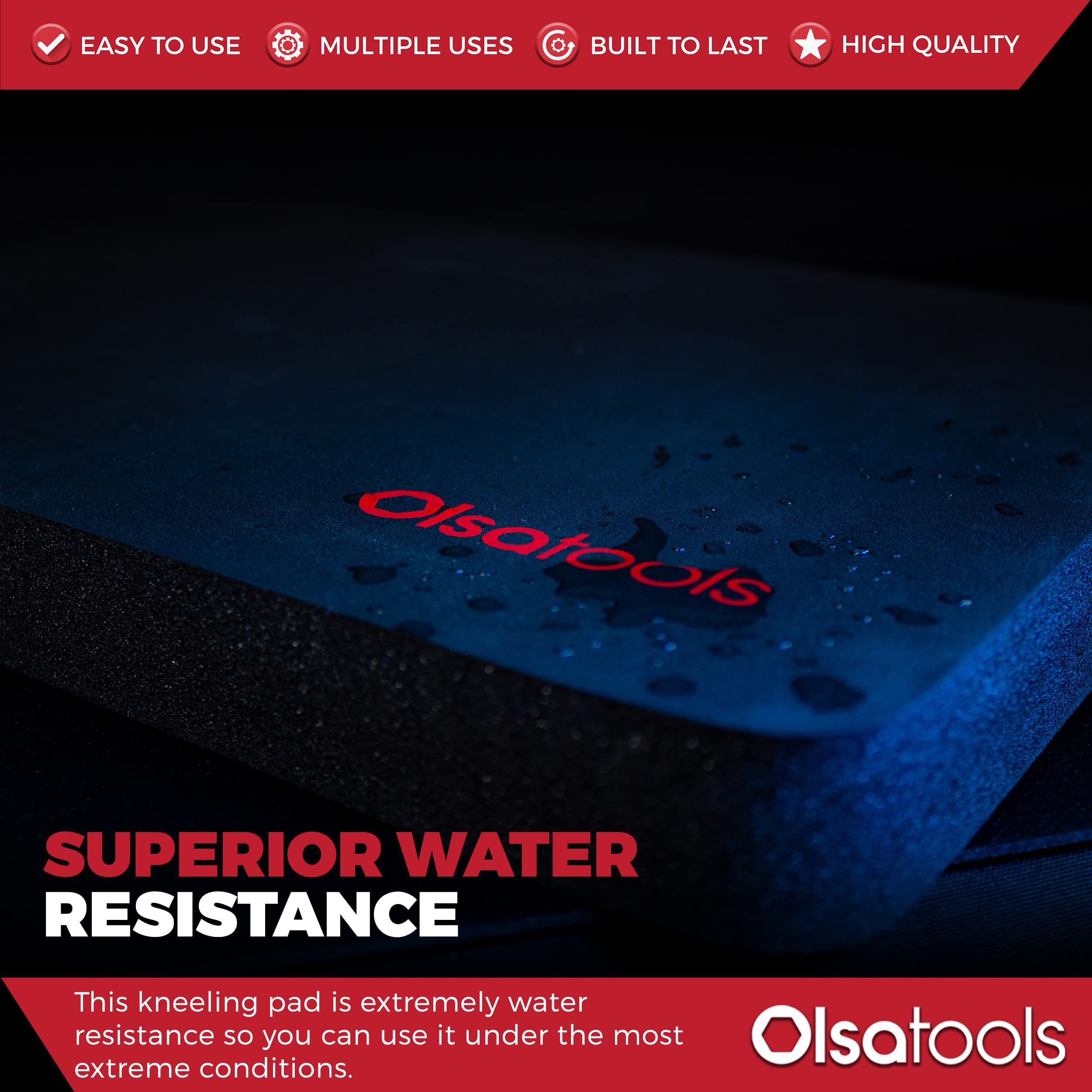 Olsa Tools Heavy Duty Mechanics Kneeling Pad - 18