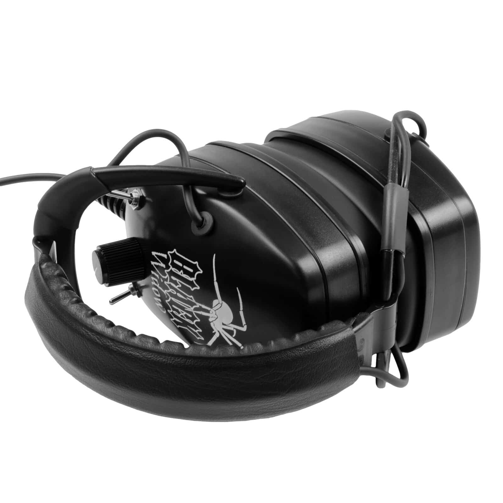DetectorPro Black Widow Platinum Metal Detector Headphones with 1/4
