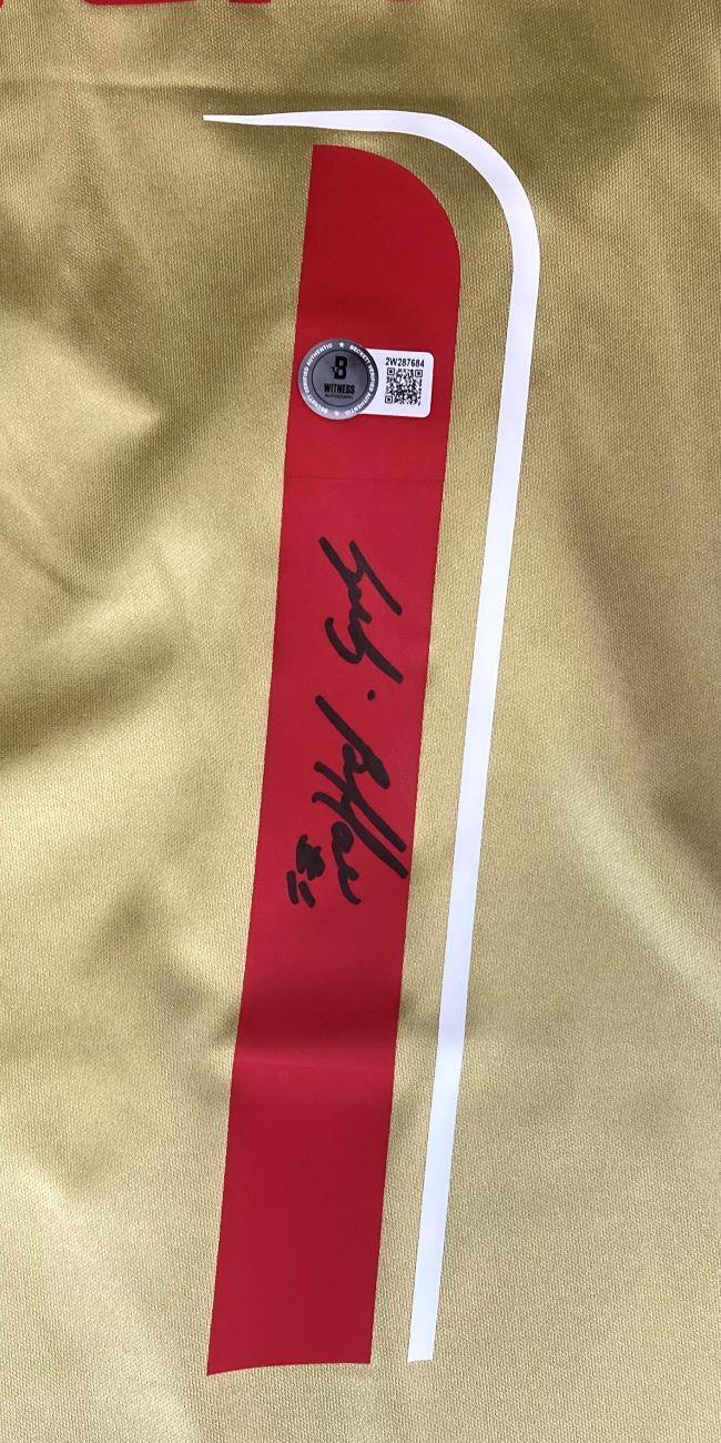 Authentic Gianluigi Buffon Signed Italy Puma Gold Soccer Jersey - Limited Edition Collectible for Football Fans & Sports Memorabilia Enthusiasts - Perfect for Display, Gifts, and Special Occasions
