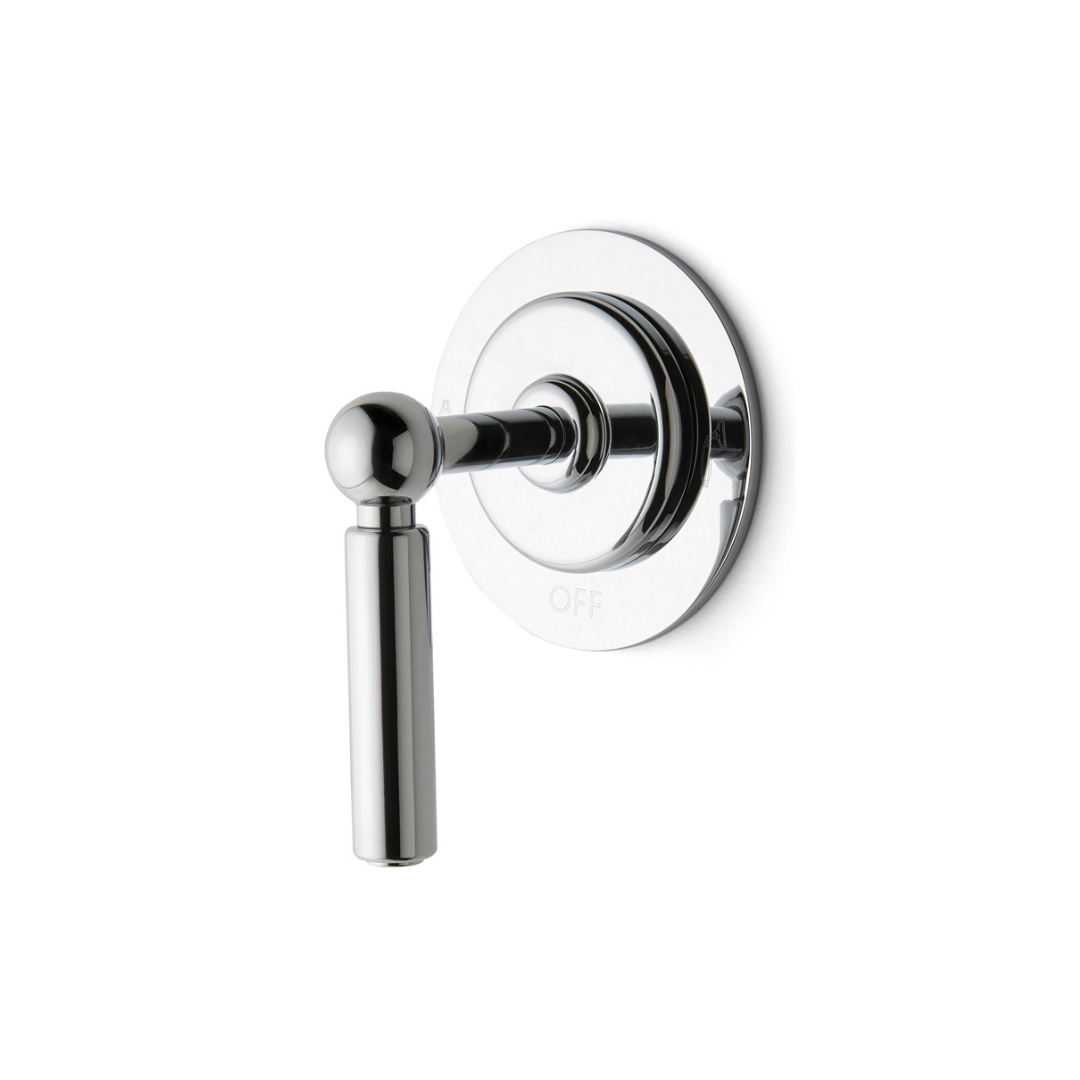 Chrome Pressure Balance Ludlow Two-Way Diverter Valve Trim with Graphics - Perfect for Shower & Bathroom Faucet Installation
