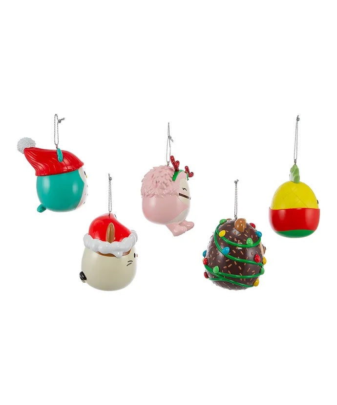 3 Pack Squishmallow Blow Mold Christmas Ornaments - Cute Plush Holiday Decor for Tree, Gifts & Home Decorations