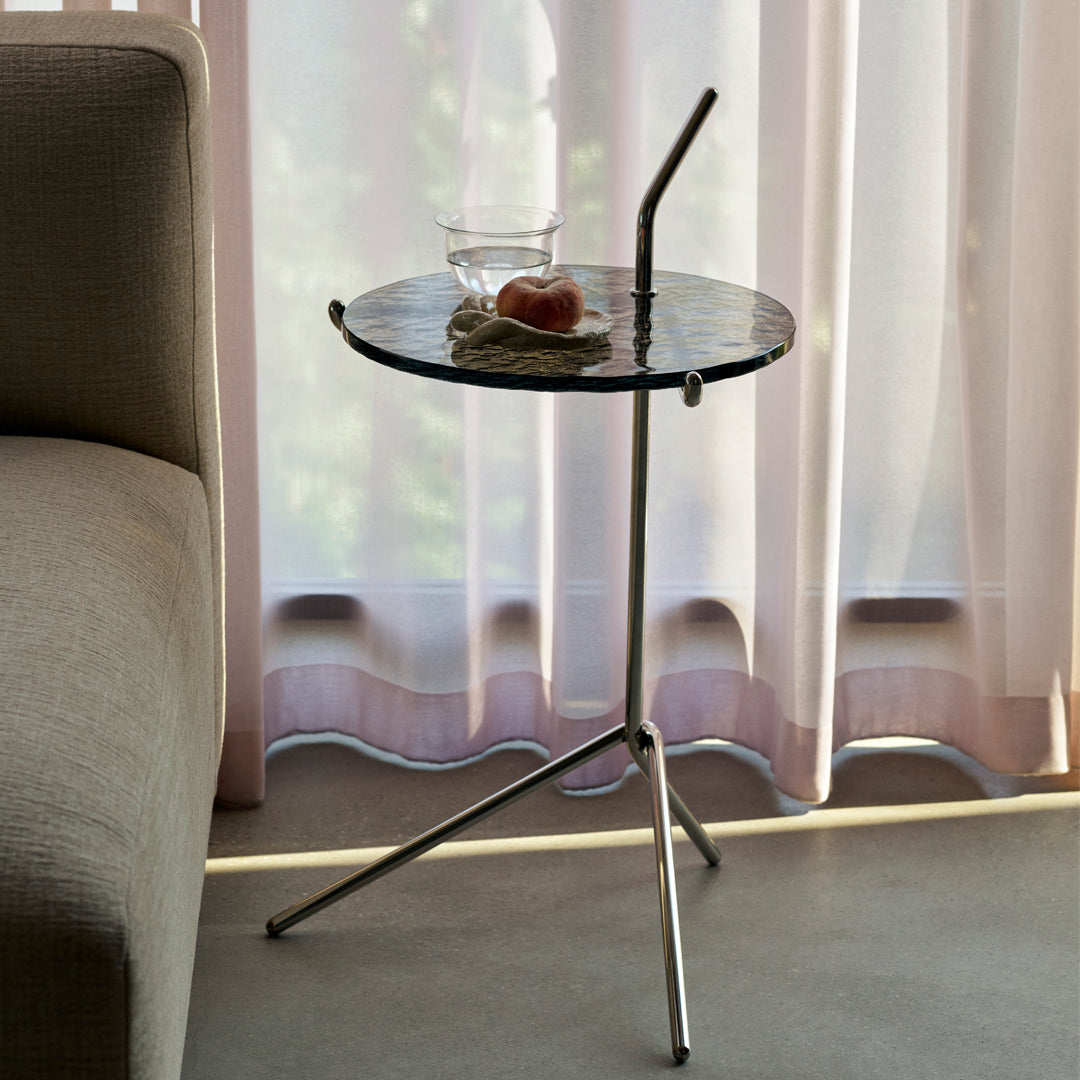 Halten SH9 Side Table - Modern End Table with Storage Shelf, Small Nightstand for Bedroom, Living Room, Office | Compact Accent Table for Home Decor, Coffee Table Companion