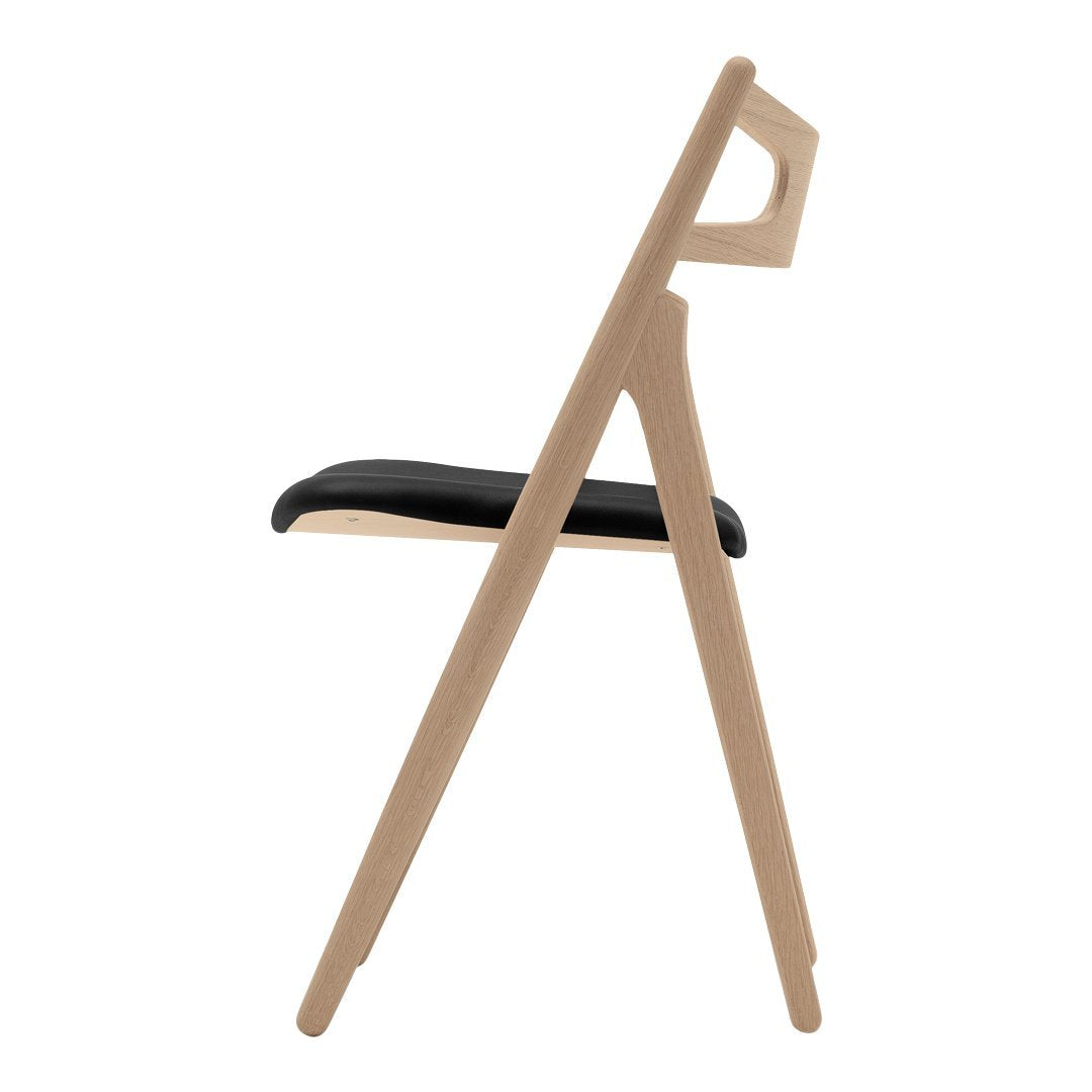 CH29P Sawbuck Chair - Solid Wood Folding Chair for Outdoor Camping, Picnics, and Backyard Gatherings | Durable & Portable Design