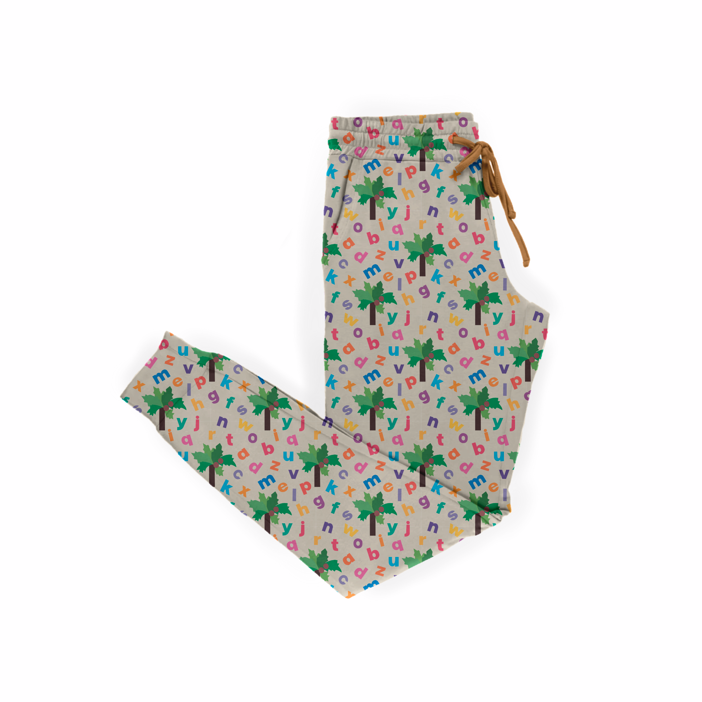 Chicka Chicka Boom Boom™ Straight Leg Pajama Pants for Adults - Cozy Sleepwear for Women & Men, Perfect for Lounging, Bedtime & Relaxing at Home