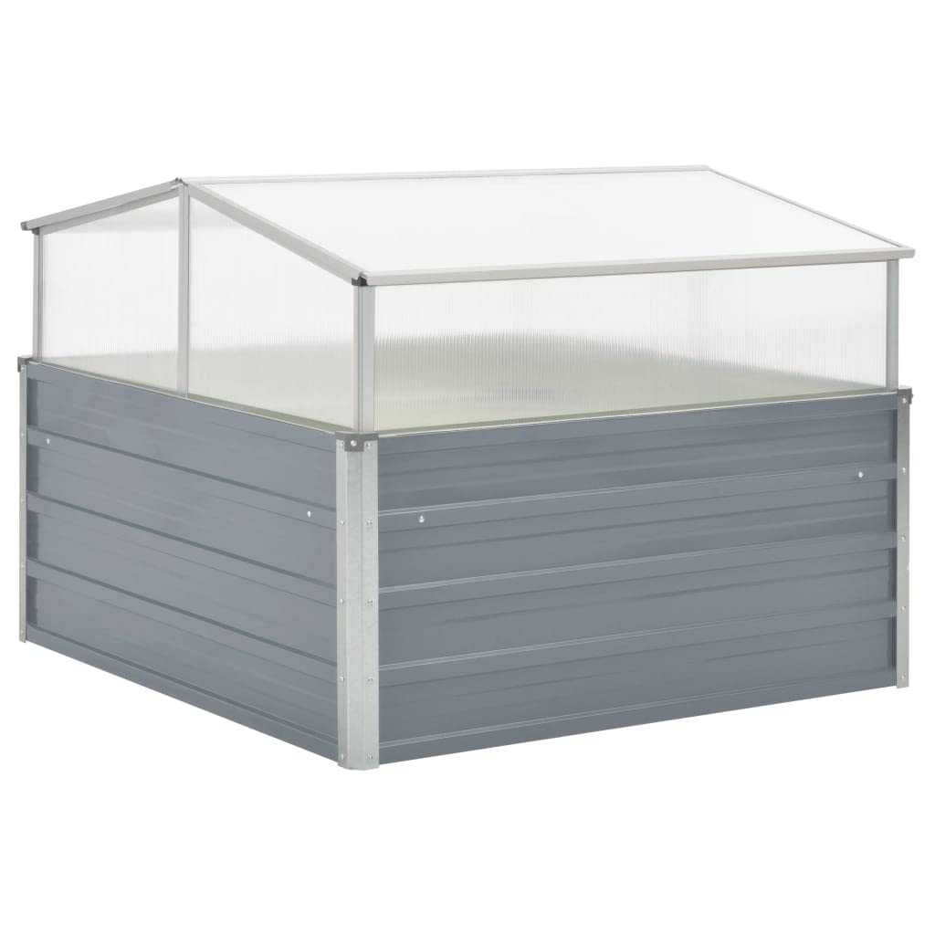 39.4x39.4x33.5 Inch Galvanized Steel Greenhouse for Outdoor Gardens - Durable Small Greenhouse Canopy with Fast Shipping - Perfect for Seed Starting, Plant Protection & Backyard Gardening