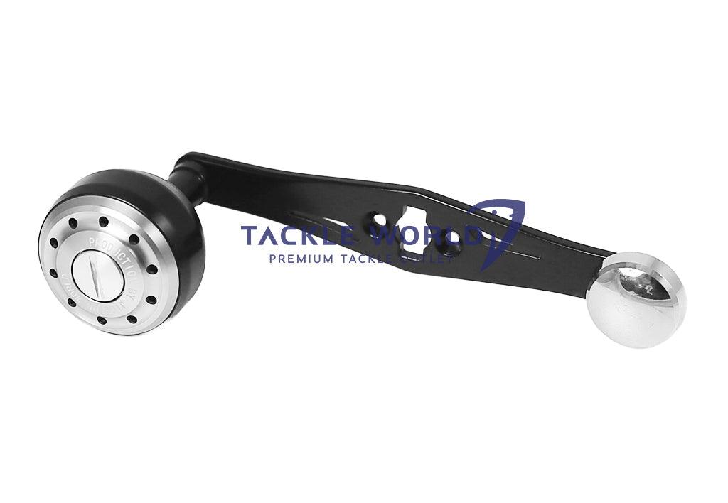 Jigging World Power Handle for Shimano Calcutta D Round Baitcasting Reels - Upgrade Your Fishing Gear for Saltwater & Freshwater Angling