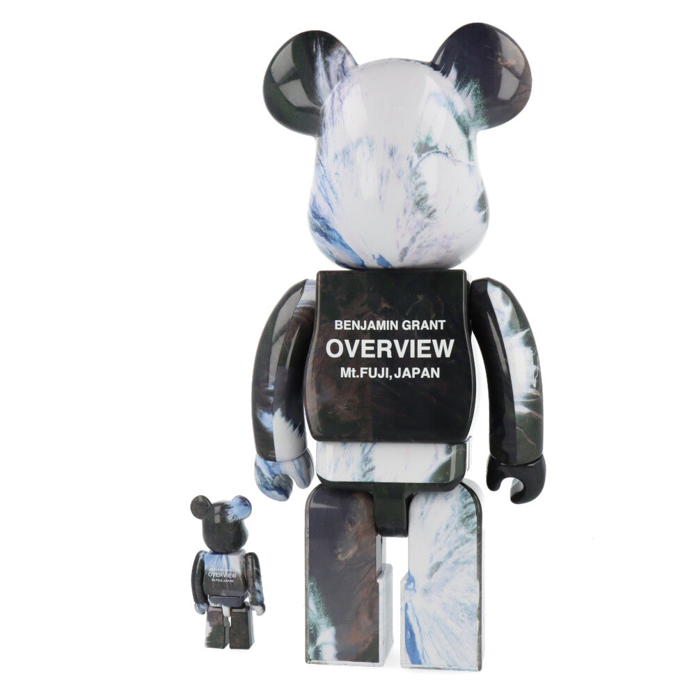 400% + 100% Bearbrick Benjamin Grant Fuji Mount Art Toy Figure - Collectible Vinyl Designer Toy for Home Decor & Office Display