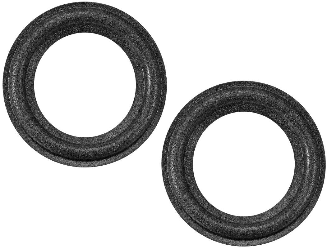 Fielect 10-Inch (245mm) Speaker Rubber Edge Surround Rings - 2 Pack Replacement Parts for Speaker Repair & DIY Projects | Perfect for Home Audio, Car Speakers, and Studio Monitor Repairs