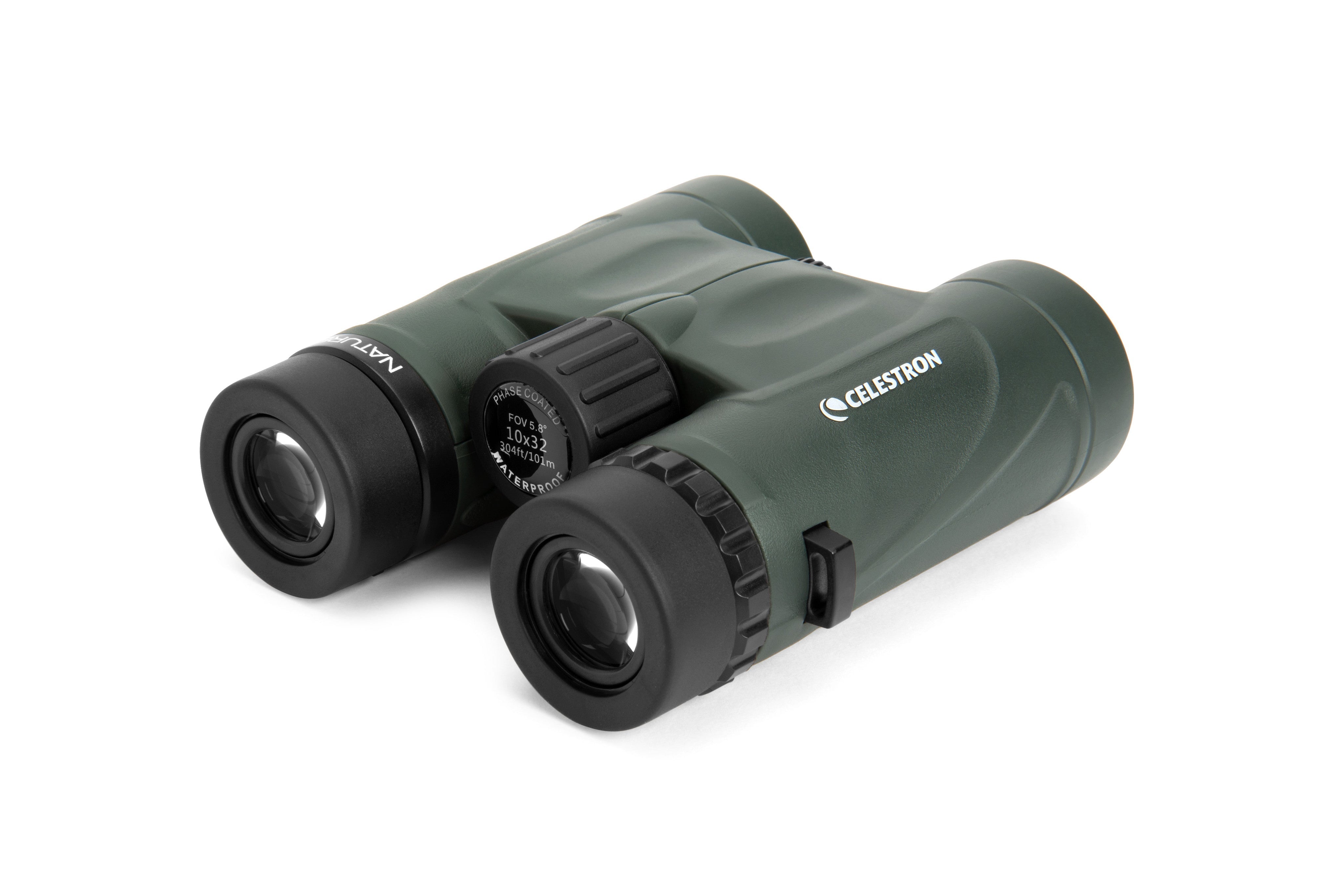 Nature DX 10x32 Roof Prism Binoculars - Compact & Lightweight for Bird Watching, Hiking, and Outdoor Adventures