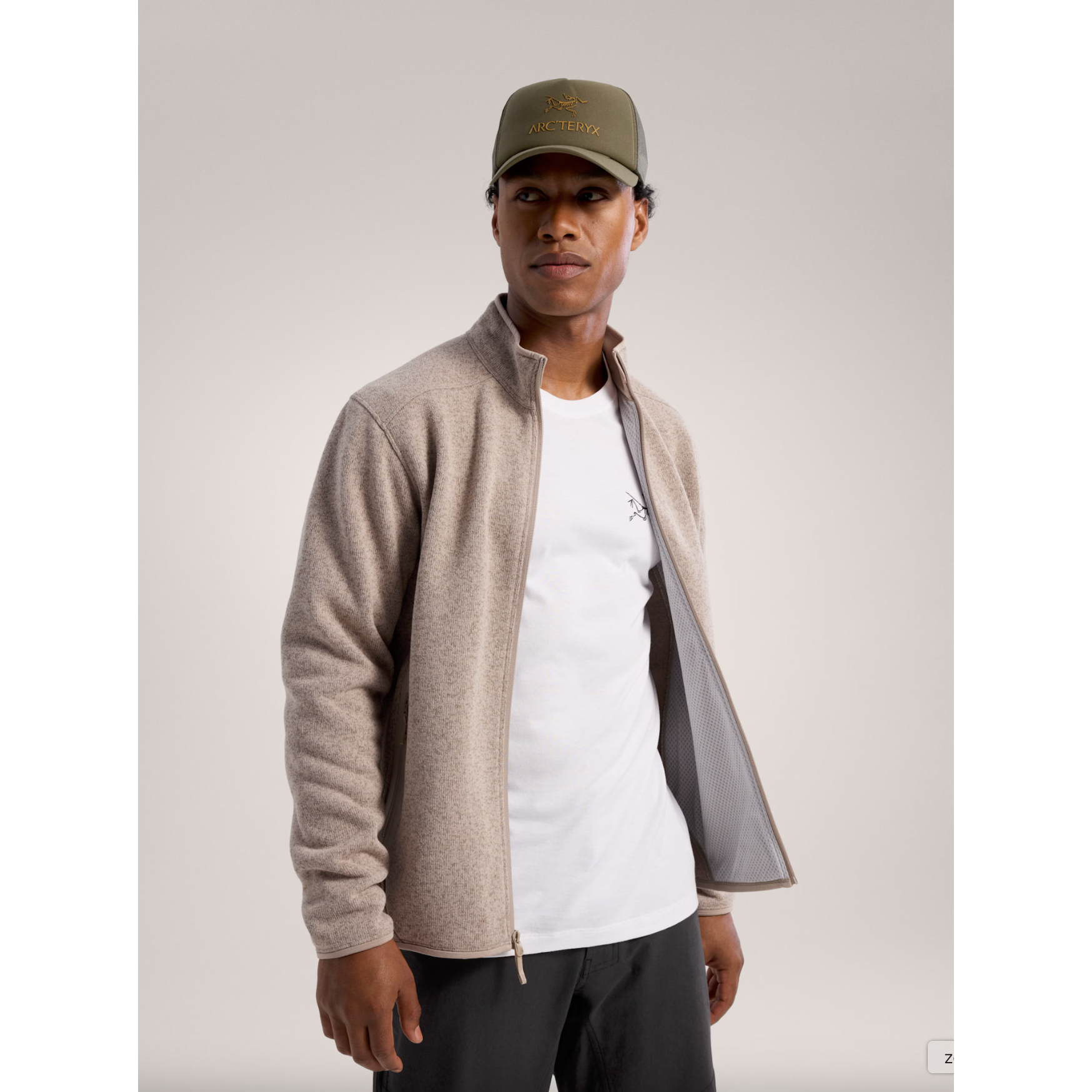 Arc'teryx Men's Covert Cardigan - Lightweight Fleece Zip-Up Sweater for Outdoor & Casual Wear | Hiking, Camping & Everyday Comfort