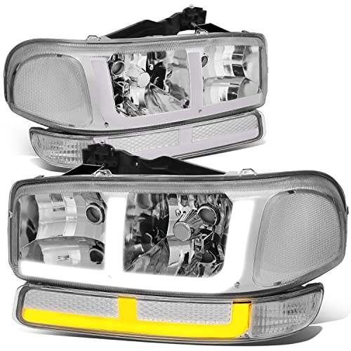 Chrome Housing / Clear Lens / Clear Reflector