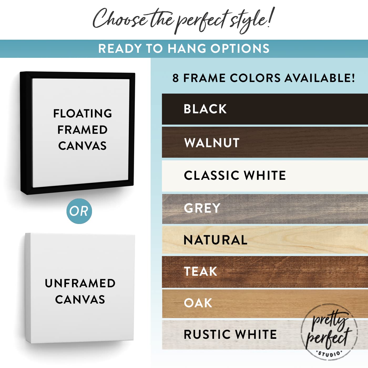 Canvas Family Gather Sign - Ready-to-Hang Wall Art Decor with Classic White Frame 12