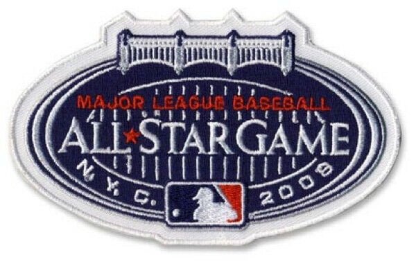 2008 MLB All-Star Game Commemorative Iron-On Patch - New York Yankees Yankee Stadium Edition - Perfect for Baseball Fans, Jerseys, Hats & DIY Crafts