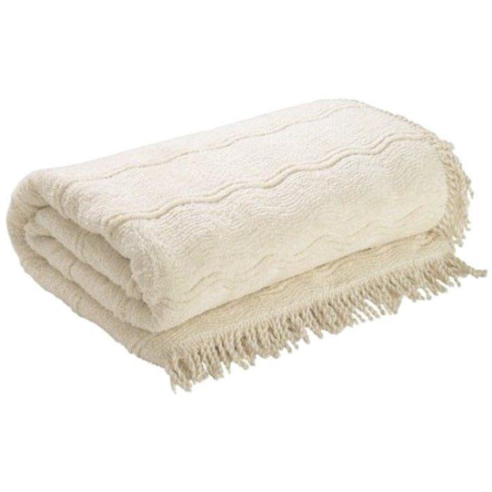 Geneva Natural Candlewick Bedspread - Soft Cotton Quilted Coverlet for Bedroom Decor | Perfect for Master Bedroom, Guest Room & Cozy Home Styling