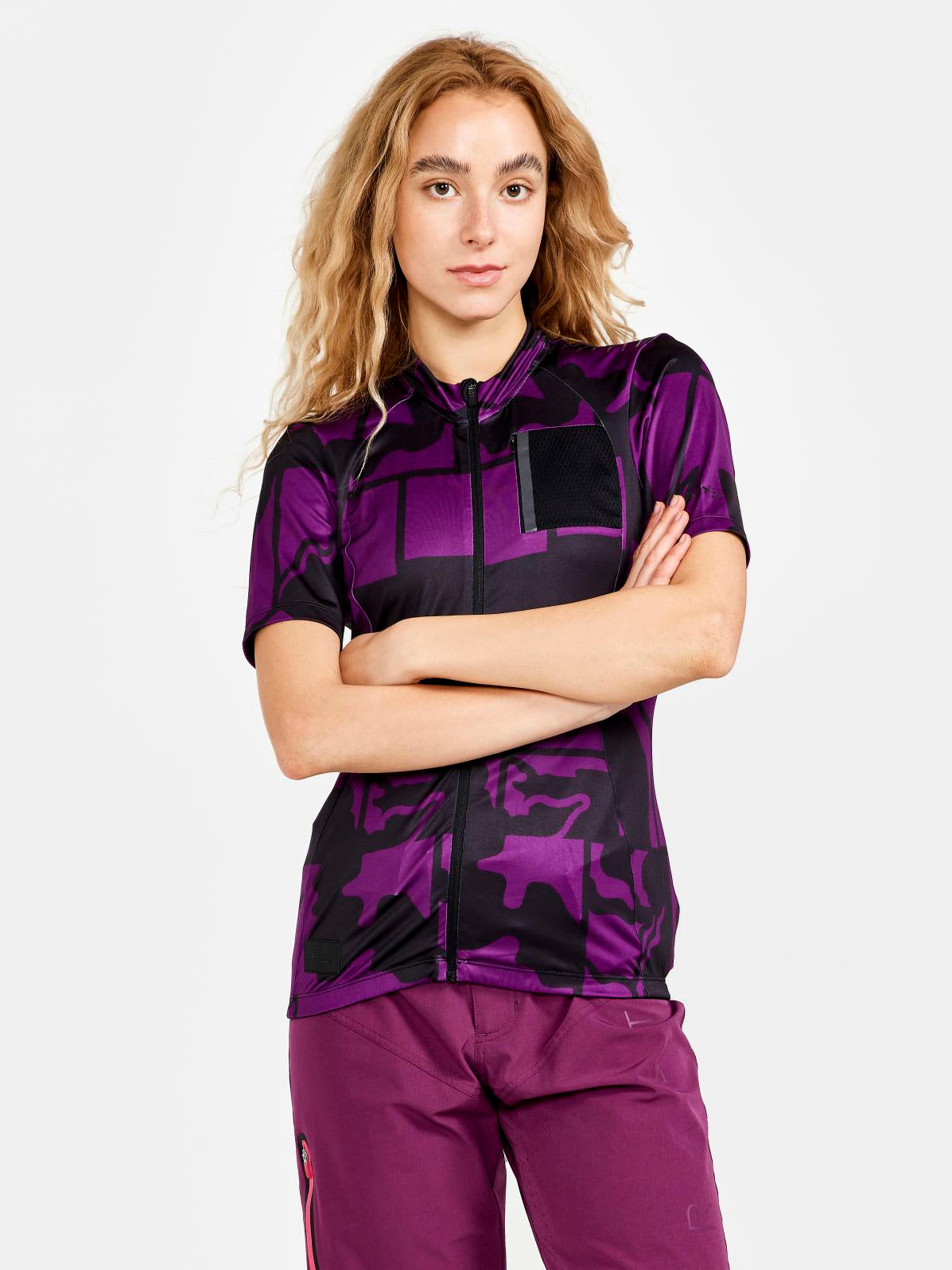 Women's ADV Gravel Short Sleeve Cycling Jersey - Breathable & Quick-Dry Bike Shirt for Mountain Biking & Road Cycling | Perfect for Outdoor Adventures & Training Rides