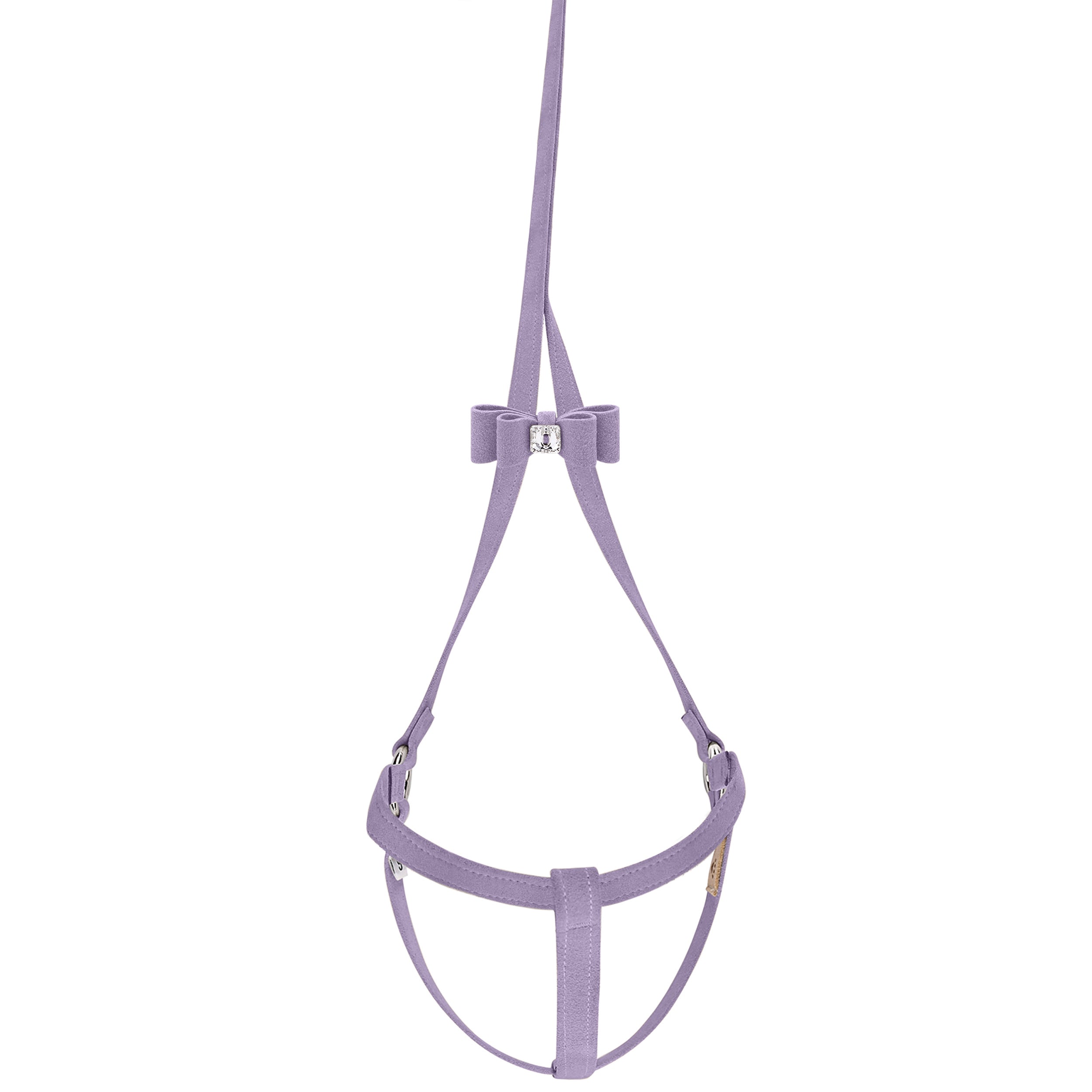 Big Bow Step N Go Dog Leash Harness - Adjustable No-Pull Pet Harness for Small & Medium Dogs, Perfect for Walking, Training & Outdoor Adventures
