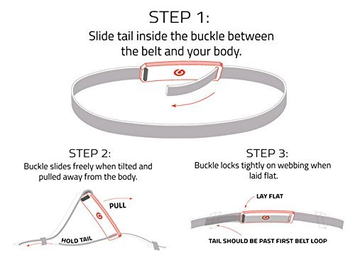 GRIP6 Horizon Ultralight No-Hole Tactical Belt – Durable Nylon Belt with T6061 Aluminum Buckle for Men & Women, Perfect for Work, Golf, Casual, Outdoor, and Travel Use