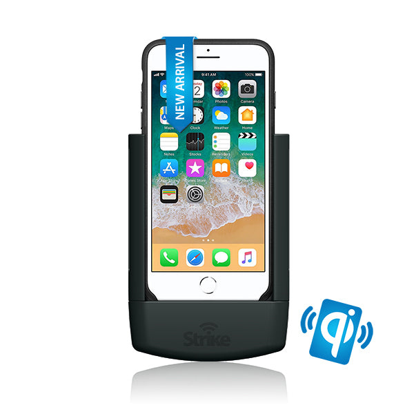 iPhone 8 & iPhone SE (2nd Generation) Wireless Charging Car Mount Holder - Compatible with Apple Cases, DIY Installation - Perfect for Hands-Free Driving & GPS Navigation