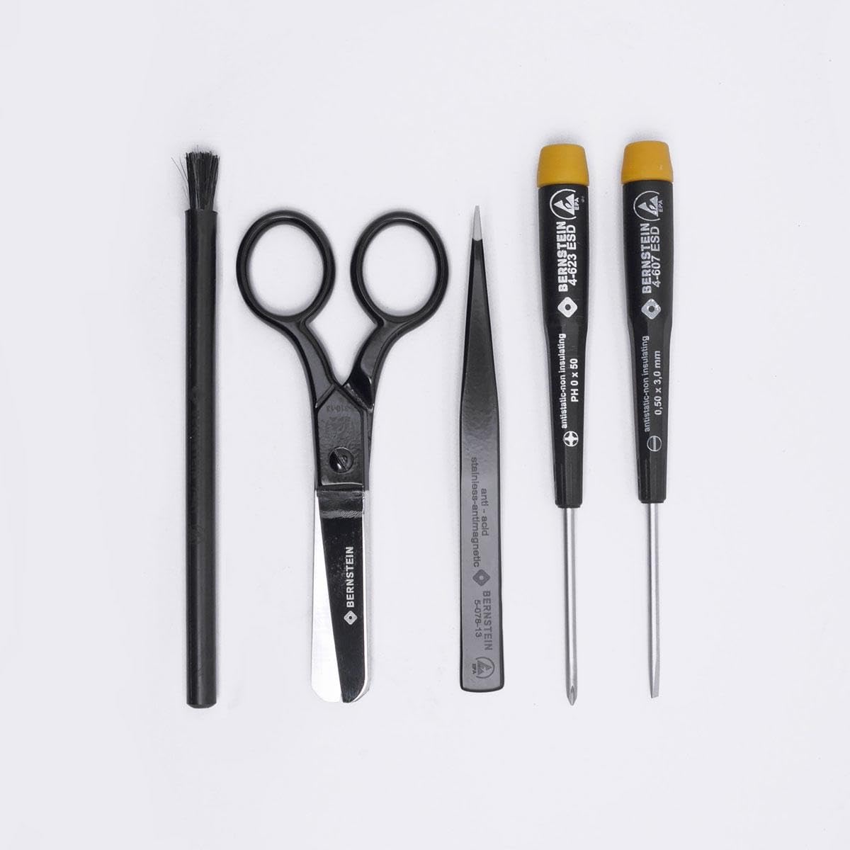 Professional ESD Operator Tool Kit - 5-Piece Anti-Static Set for Electronics Repair & Maintenance | Ideal for PC, Laptop & Circuit Board Work