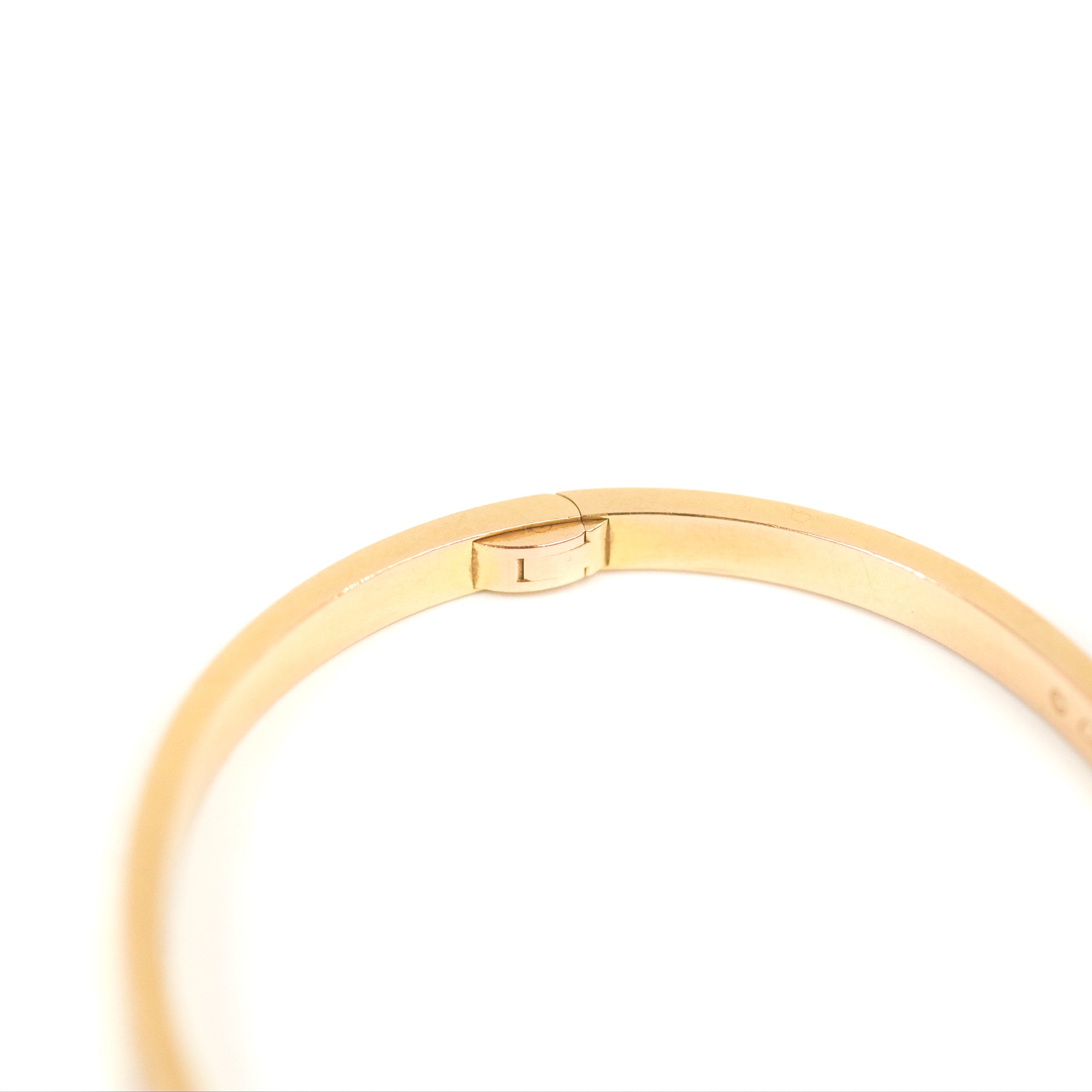 Cartier Small Love Bracelet 18K Rose Gold Size 17 - Luxury Jewelry Gift for Women, Anniversary & Valentine's Day