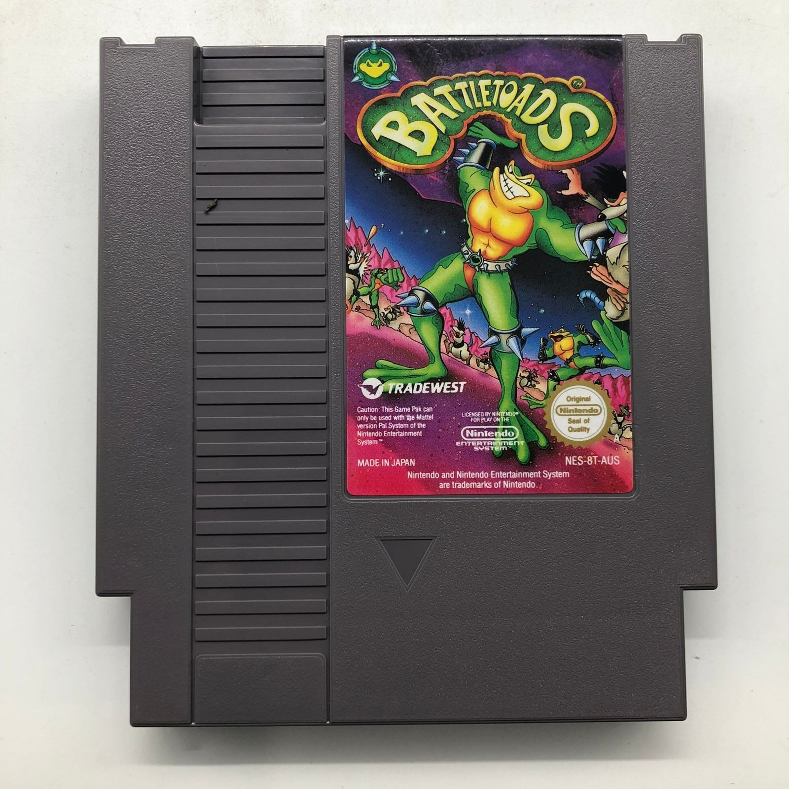 Battletoads NES Game for Nintendo Entertainment System - Classic Retro Gaming Experience - Perfect for Collectors and Nostalgic Gamers