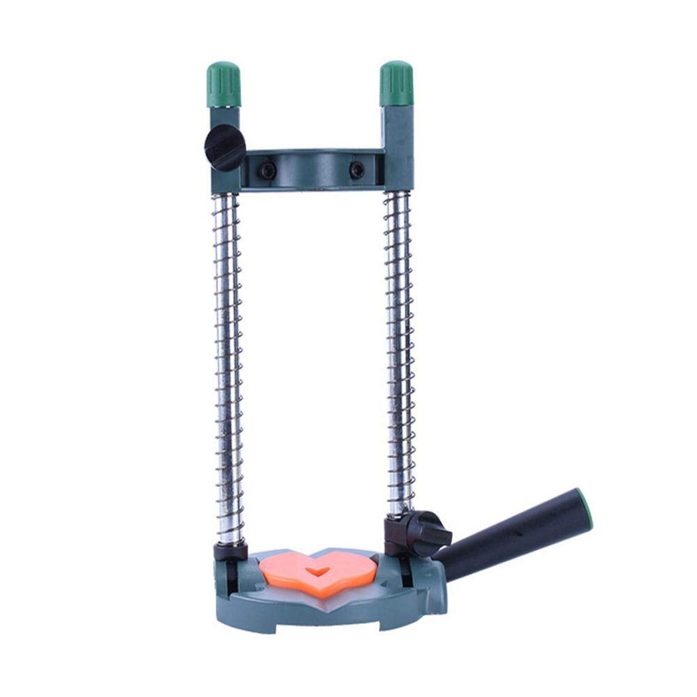 Cherrysong Adjustable Carbide Drill Stand Holder - Precision Drill Guide for Woodworking & Metalworking | Multi-Angle Attachment (29x14cm) | Perfect for DIY Projects, Home Repairs & Professional Workshops