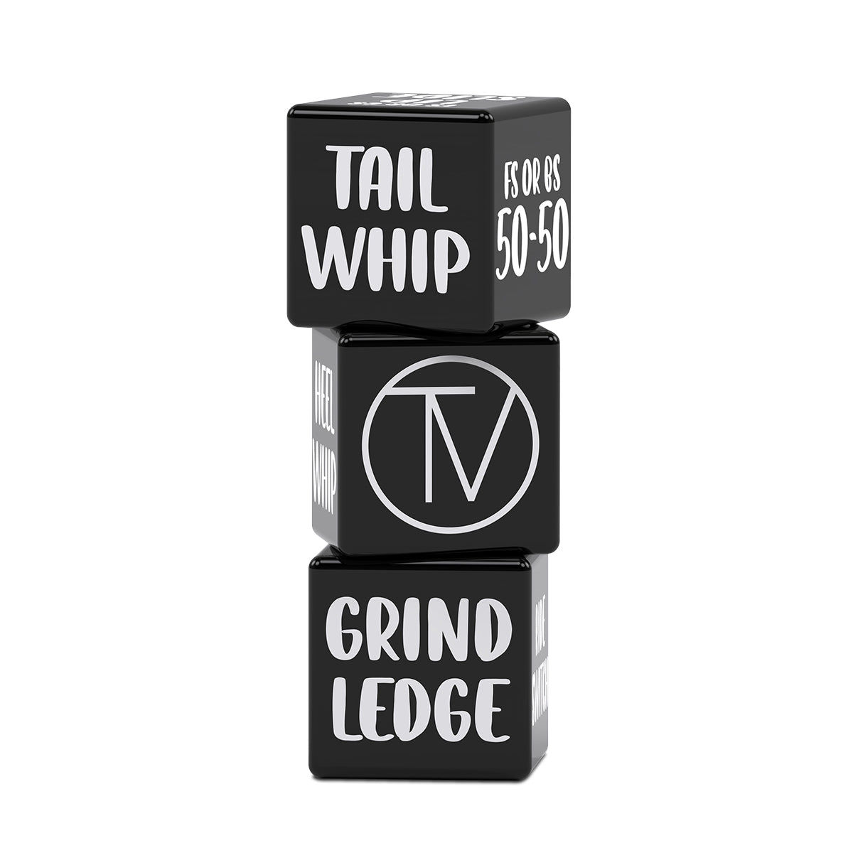 TV Trick Dice Set - Fun Magic Dice for Games & Parties - Perfect for Family Game Nights & Bar Tricks