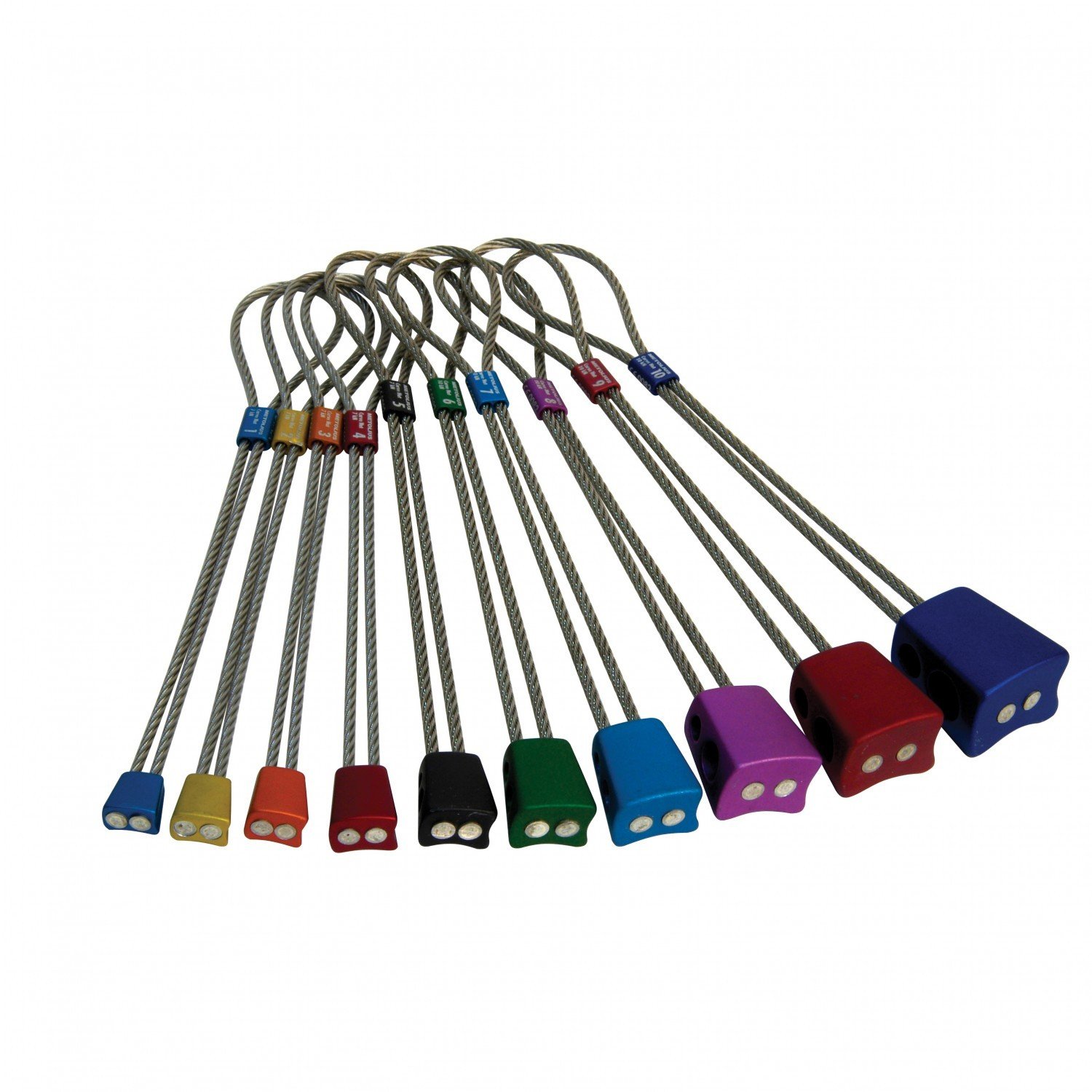 Metolious Lite Curve Nut Set - Lightweight Climbing Protection for Trad & Alpine Climbing - Perfect for Rock Climbing, Mountaineering & Outdoor Adventures