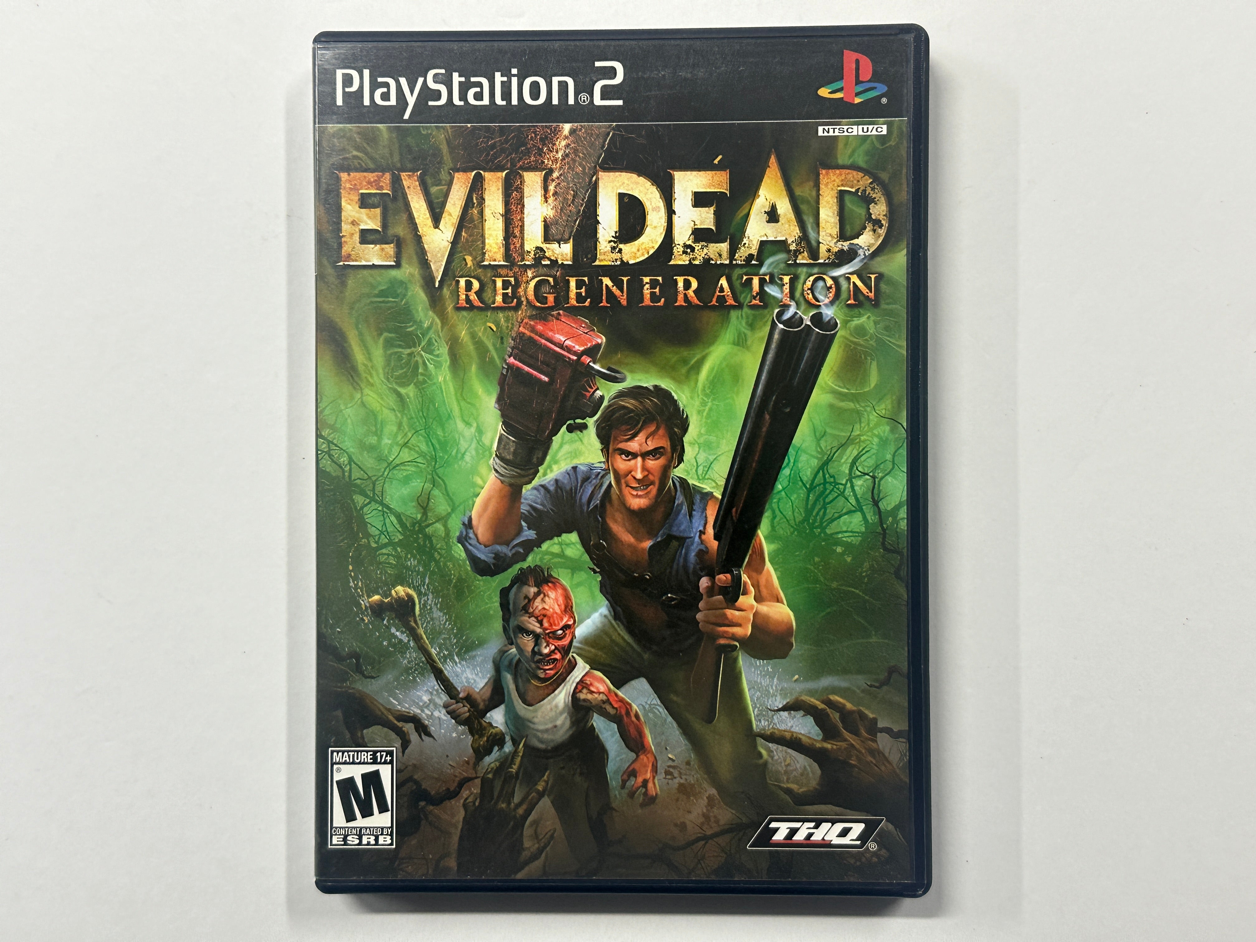 Evil Dead Regeneration NTSC Video Game - Complete in Original Case - Perfect for Horror Fans & Retro Gaming Collectors