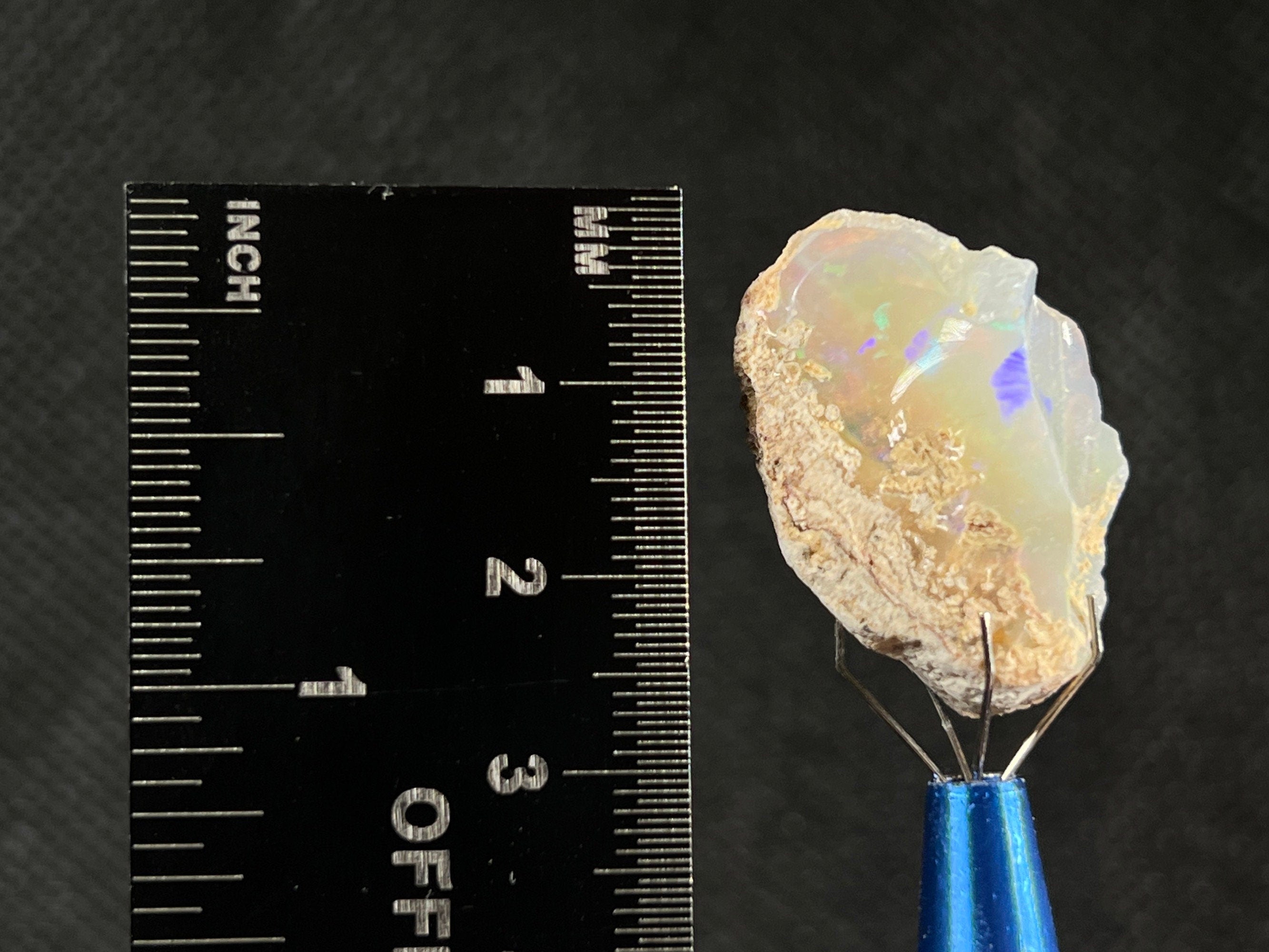 Premium 4A+ Welo Opal Raw Crystal - Certified Cutting Grade Opal for Jewelry Making (50637) | Ideal for Rings, Necklaces, and Handcrafted Gemstone Designs