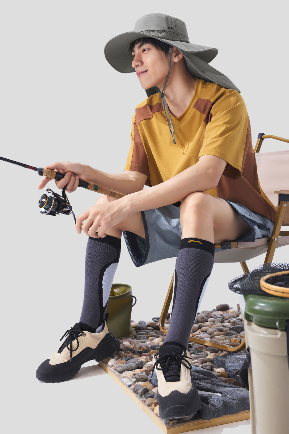 Defender Men's UPF50+ Sun Hat for Full UV Protection - Perfect for Hiking, Fishing & Outdoor Adventures